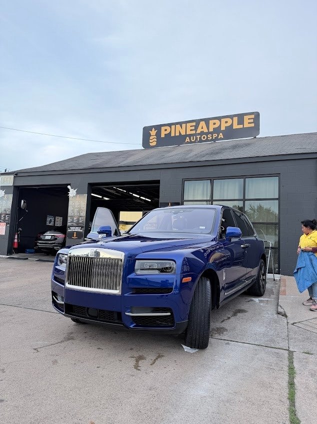 Rolls-Royce Cullinan detailed at Pineapple Autospa, Houston