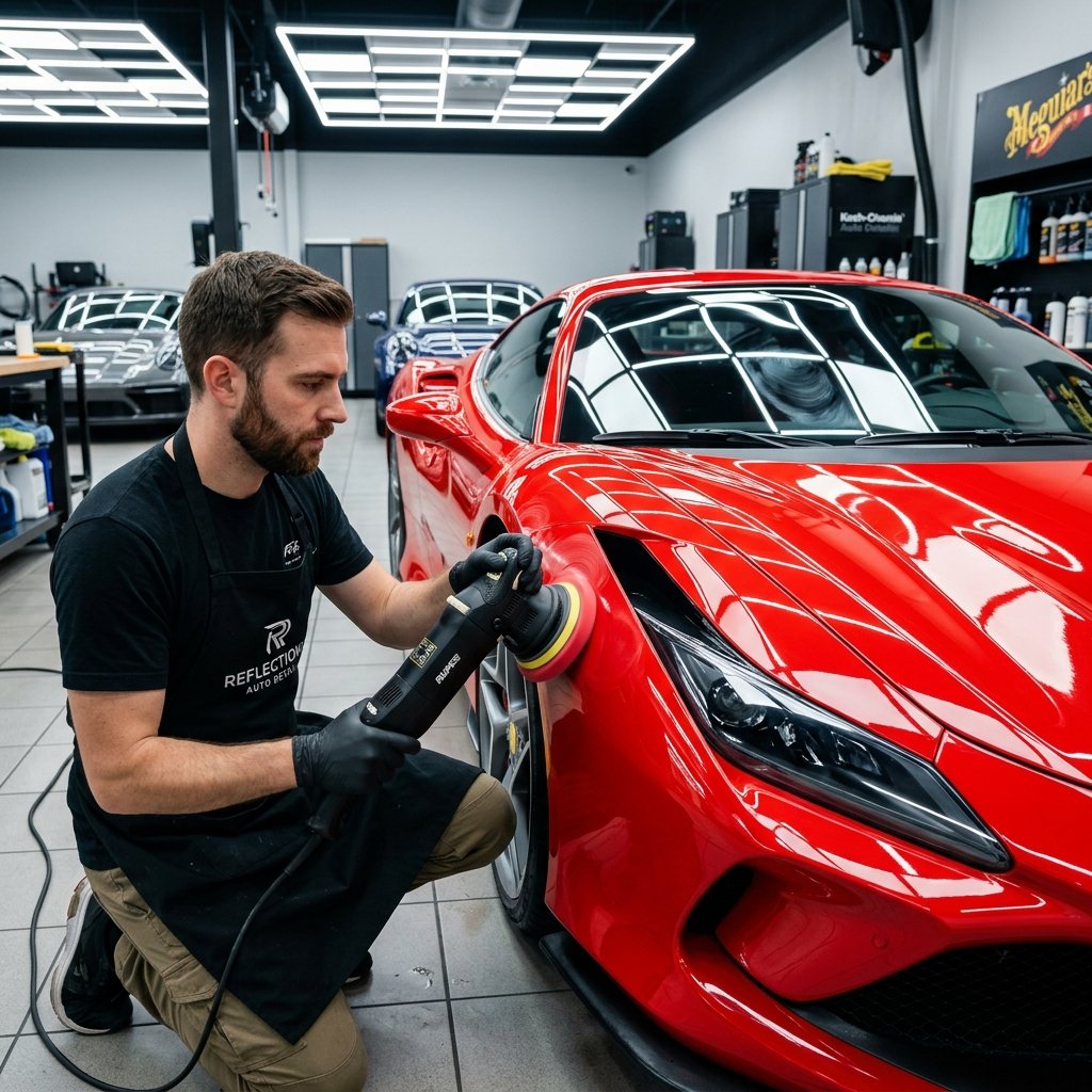 Machine polishing 1-step correction