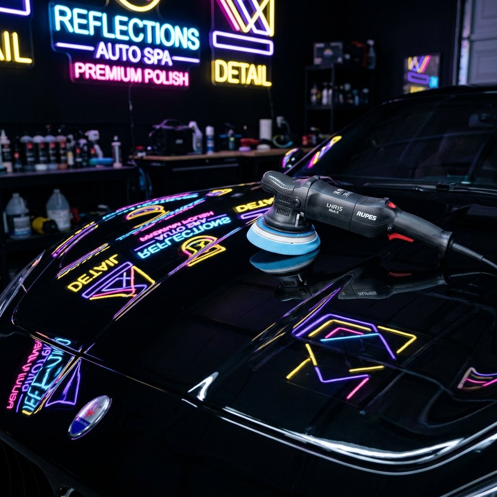 Machine correction 2-step showroom finish