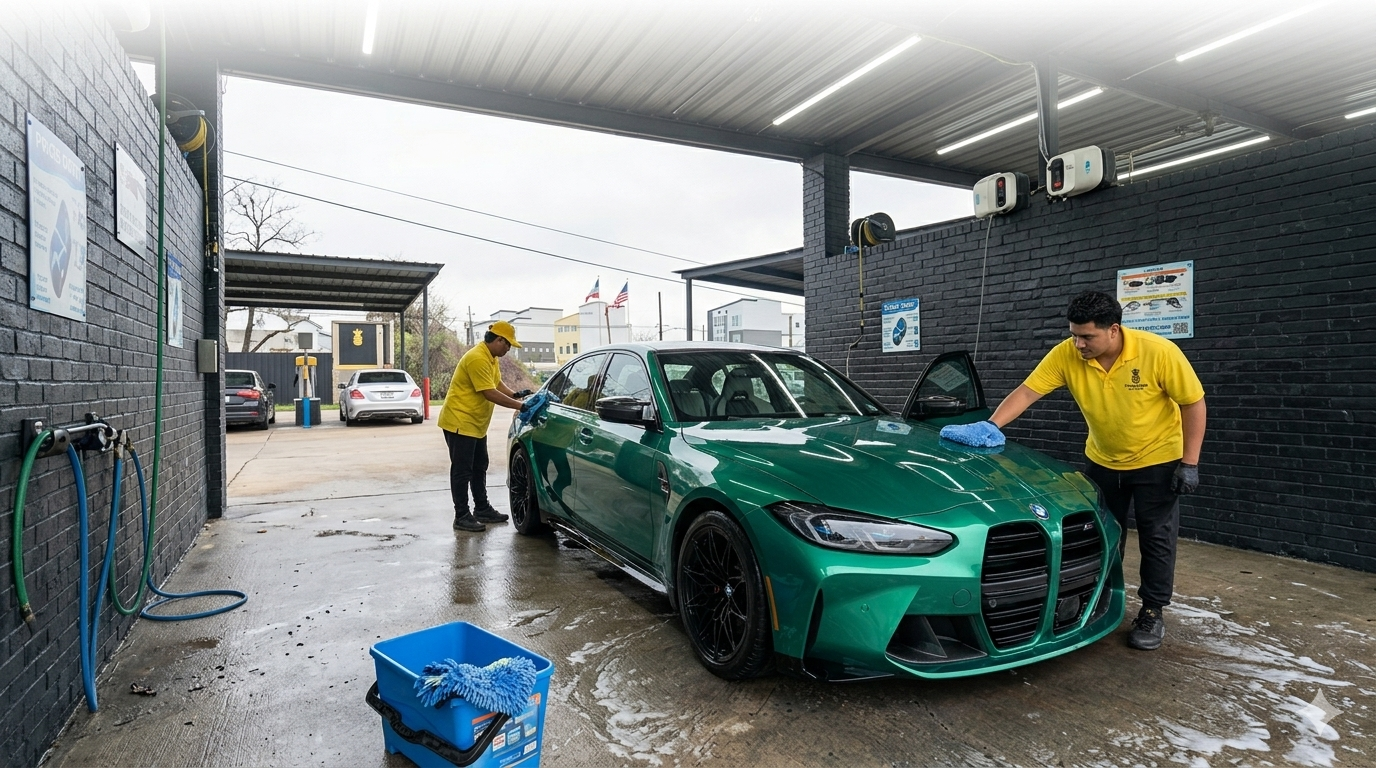 Pineapple Autospa Houston professional detailing team
